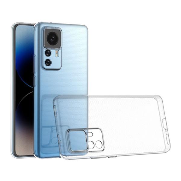 Grote foto xiaomi 12t transparant hoesje silicone clear cover telecommunicatie mobieltjes