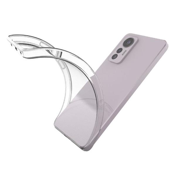 Grote foto xiaomi 12 lite transparant hoesje silicone clear cover telecommunicatie mobieltjes