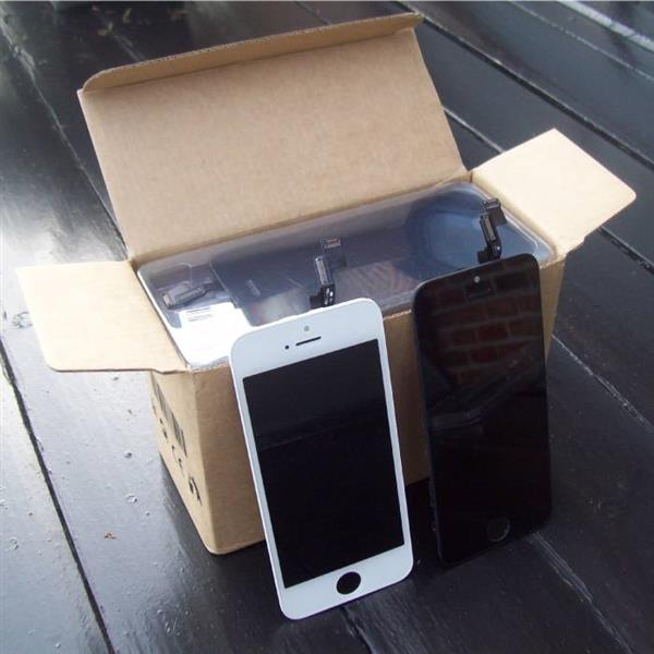 Grote foto iphone 6s plus voorgemonteerd scherm touchscreen lcd onderdelen aaa kwaliteit zwart geree telecommunicatie toebehoren en onderdelen