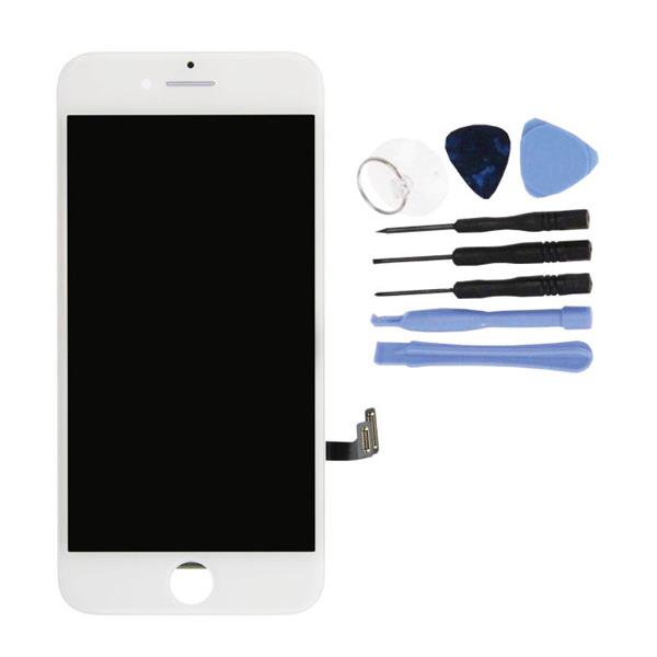 Grote foto iphone 7 scherm touchscreen lcd onderdelen aaa kwaliteit wit gereedschap telecommunicatie toebehoren en onderdelen