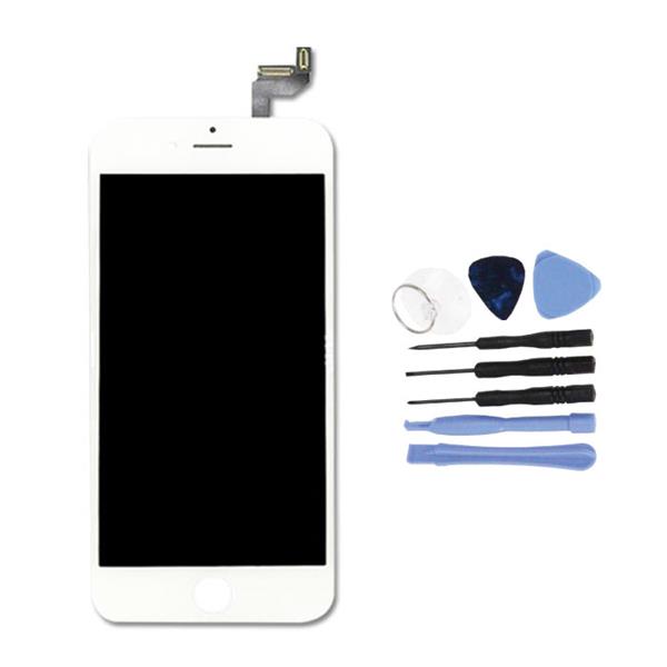 Grote foto iphone 6s 4.7 scherm touchscreen lcd onderdelen aaa kwaliteit wit gereedschap telecommunicatie toebehoren en onderdelen