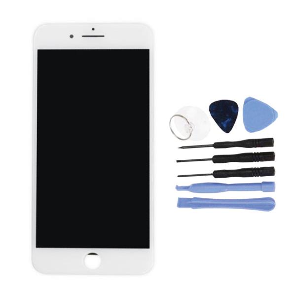 Grote foto iphone 7 plus scherm touchscreen lcd onderdelen a kwaliteit wit gereedschap telecommunicatie toebehoren en onderdelen