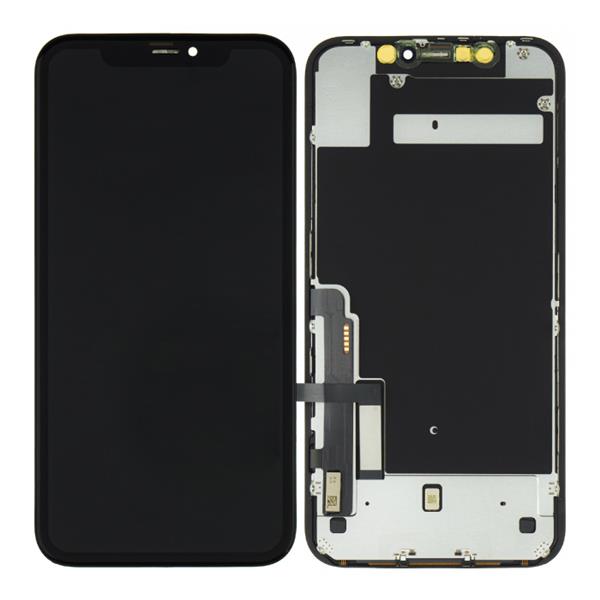 Grote foto iphone 11 scherm touchscreen oled onderdelen aaa kwaliteit zwart telecommunicatie toebehoren en onderdelen