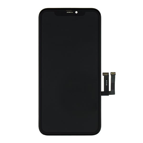 Grote foto iphone 11 scherm touchscreen oled onderdelen a kwaliteit zwart telecommunicatie toebehoren en onderdelen