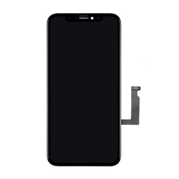 Grote foto iphone xr scherm touchscreen lcd onderdelen aaa kwaliteit zwart telecommunicatie toebehoren en onderdelen