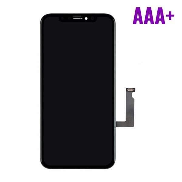 Grote foto iphone xr scherm touchscreen lcd onderdelen aaa kwaliteit zwart telecommunicatie toebehoren en onderdelen