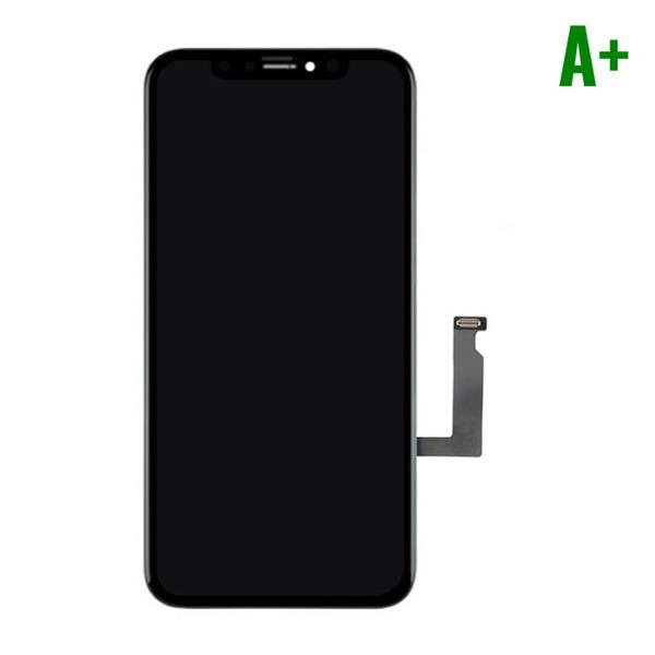 Grote foto iphone xr scherm touchscreen lcd onderdelen a kwaliteit zwart telecommunicatie toebehoren en onderdelen