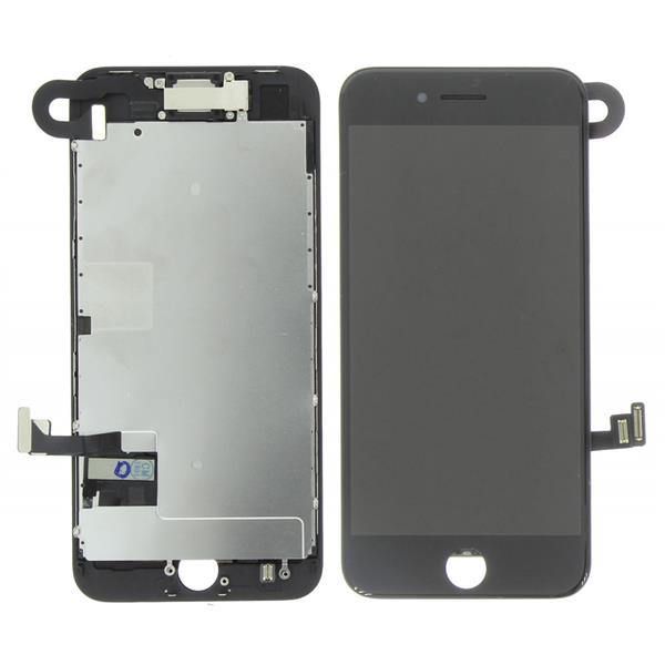 Grote foto iphone 8 voorgemonteerd scherm touchscreen lcd onderdelen a kwaliteit zwart telecommunicatie toebehoren en onderdelen