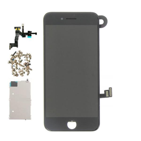 Grote foto iphone 8 plus voorgemonteerd scherm touchscreen lcd onderdelen aa kwaliteit zwart telecommunicatie toebehoren en onderdelen