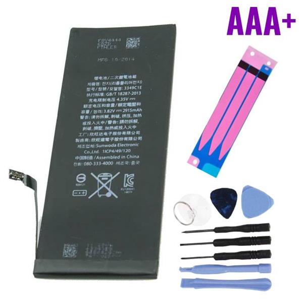 Grote foto iphone 6 plus batterij reparatieset gereedschap adhesive sticker aaa kwaliteit telecommunicatie toebehoren en onderdelen