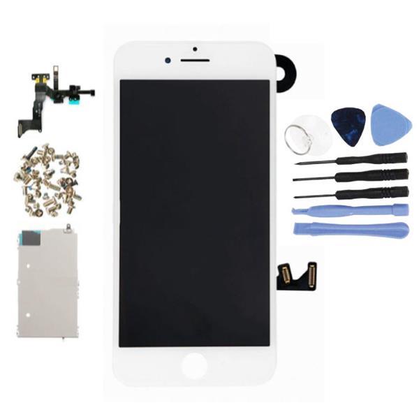 Grote foto iphone 7 plus voorgemonteerd scherm touchscreen lcd onderdelen aaa kwaliteit wit gereedsc telecommunicatie toebehoren en onderdelen