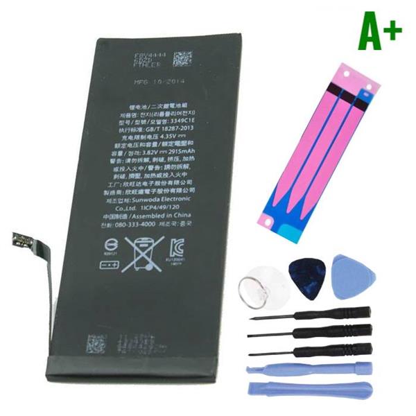 Grote foto iphone 6 batterij reparatieset gereedschap adhesive sticker a kwaliteit telecommunicatie toebehoren en onderdelen