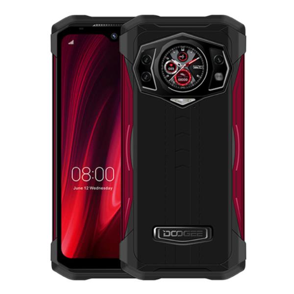 Grote foto s98 smartphone outdoor rood octa core 8 gb ram 256 gb opslag 64 mp camera 6000mah batterij telecommunicatie mobieltjes
