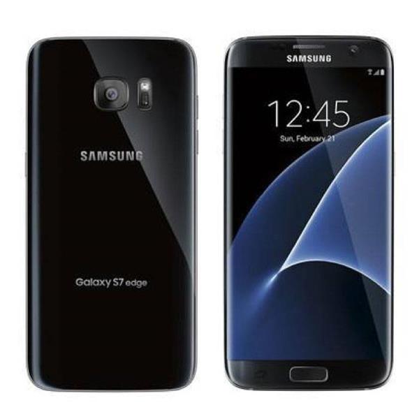 Grote foto samsung galaxy s7 edge smartphone unlocked sim free 32 gb nieuwstaat zwart 3 jaar garantie telecommunicatie mobieltjes