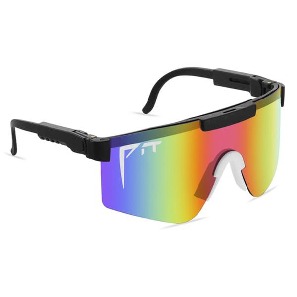 Grote foto gepolariseerde zonnebril fiets ski sport bril shades uv400 regenboog kleding dames sieraden