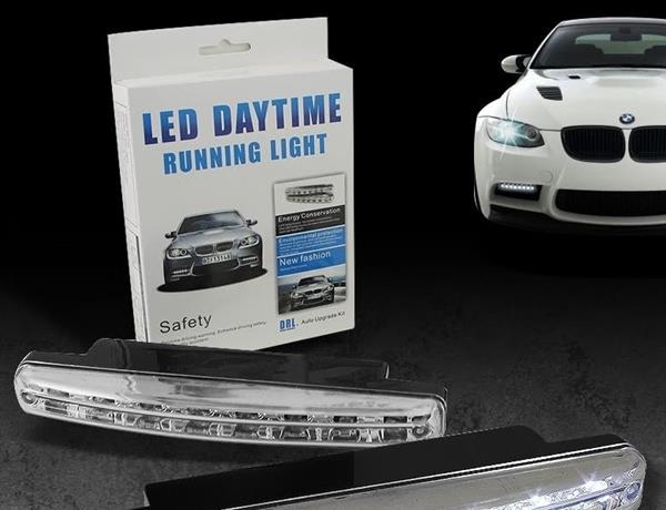Grote foto led verlichting voorbumper auto drl daytime running light auto onderdelen overige auto onderdelen