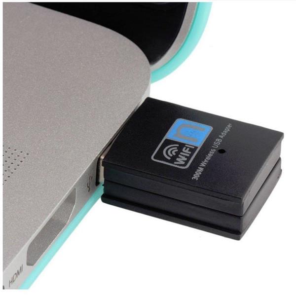 Grote foto wifi mini usb dongle adapter ontvanger 300mbps netwerk cd computers en software overige computers en software