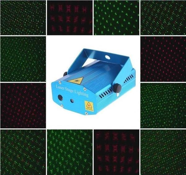 Grote foto mini laser discoverlichting lamp projector led disco blauw huis en inrichting overige
