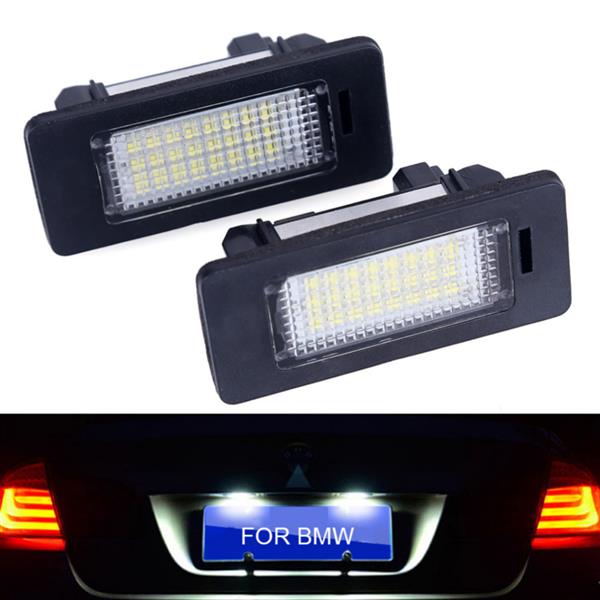 Grote foto bmw led kenteken verlichting e60 f10 e61 e90 e70 x5 x6 e39 e61 auto onderdelen overige auto onderdelen