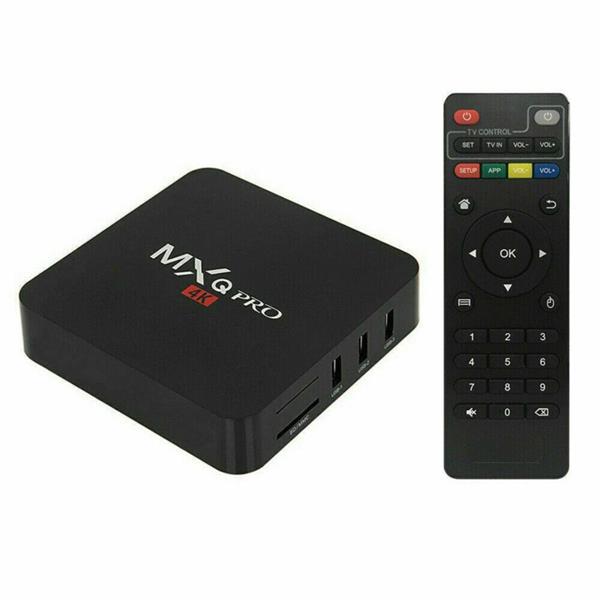 Grote foto mxq pro android 12 tv box mediaspeler 4k 1 8gb 2024 smart audio tv en foto algemeen