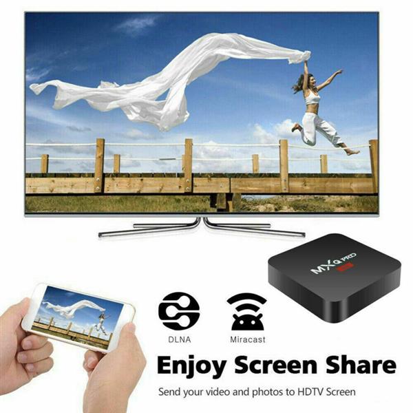 Grote foto mxq pro android 12 tv box mediaspeler 4k 1 8gb 2024 smart audio tv en foto algemeen