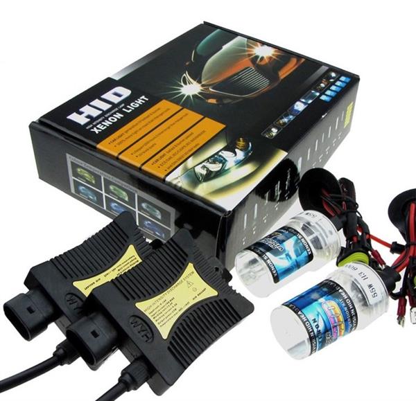 Grote foto xenon kit set verlichting h3 8000k 55w ballast hid slim can bus auto onderdelen overige auto onderdelen