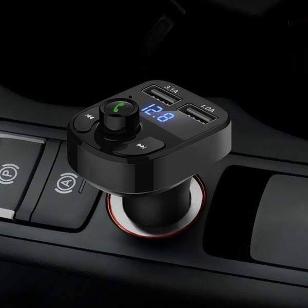Grote foto fm transmitter draadloos bluetooth 2x usb sd carkit auto auto onderdelen autoradio