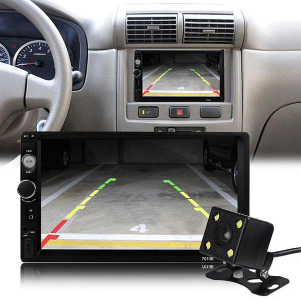 Grote foto autoradio auto radio 7 inch 2 din 2din bluetooth usb mp5 fm aux radio sd 1 auto onderdelen autoradio