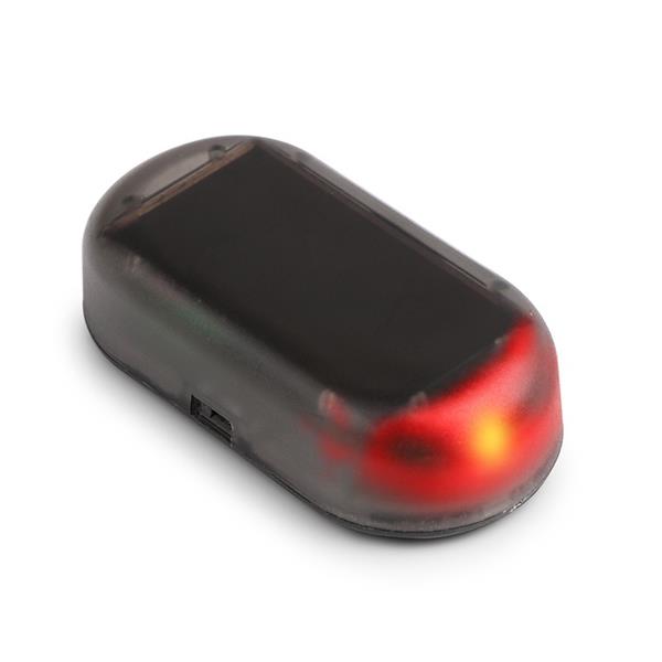 Grote foto fake auto alarm anti diefstal led ingebouwd zonnepaneel plug play auto onderdelen overige auto onderdelen