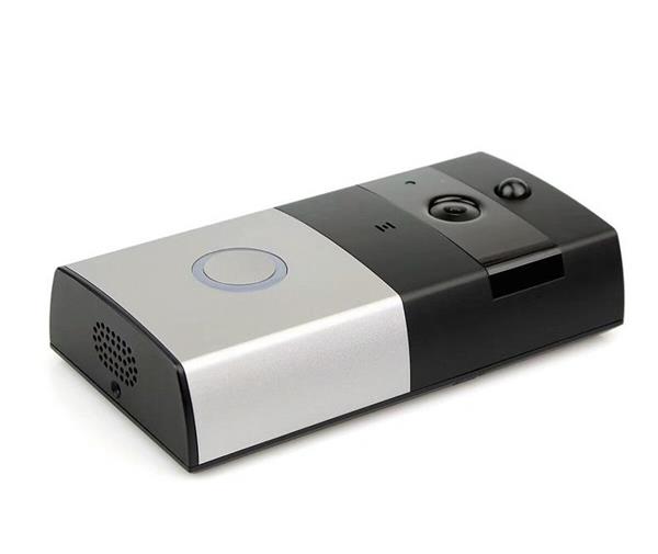 Grote foto wifi deurbel intercom video camera deur bel ring eufy zilver zwart doe het zelf en verbouw inbraaksystemen