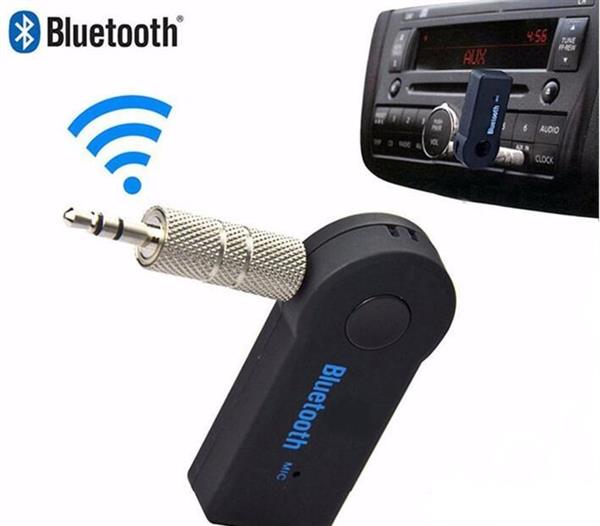 Grote foto bluetooth audio aux muziek ontvanger auto receiver adapter auto onderdelen autoradio