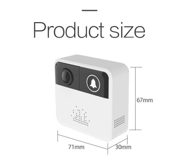 Grote foto wifi deurbel intercom video camera deur bel eufy ring chime app huis en inrichting woningdecoratie