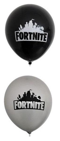 Grote foto ballonnen ballon fortnite 10 stuks 5x zwart 5x grijs kinderen en baby overige