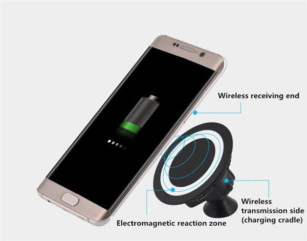 Grote foto lader telefoonhouder draadloos dashboard auto telefoon wireless telecommunicatie opladers en autoladers