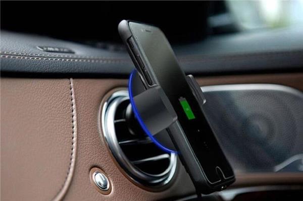 Grote foto telefoonhouder auto ventilatie rooster 360 draaibaar oplader telecommunicatie opladers en autoladers