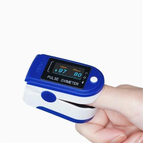 Grote foto oximeter hartslagmeter zuurstofmeter saturatiemeter vinger beauty en gezondheid overige beauty en gezondheid