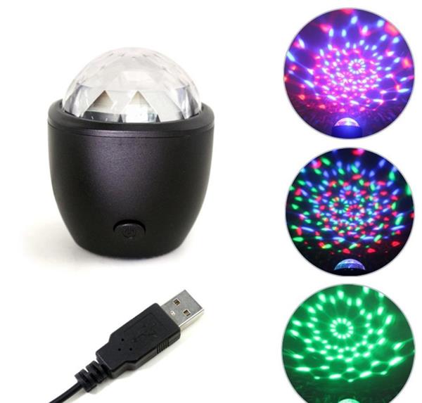 Grote foto discobal discobol disco lamp bol bal led verlichting feest rgb mini huis en inrichting overige