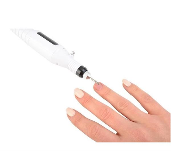 Grote foto nagelfrees nagel frees manicure pedicure elektrische vijl wit beauty en gezondheid lichaamsverzorging