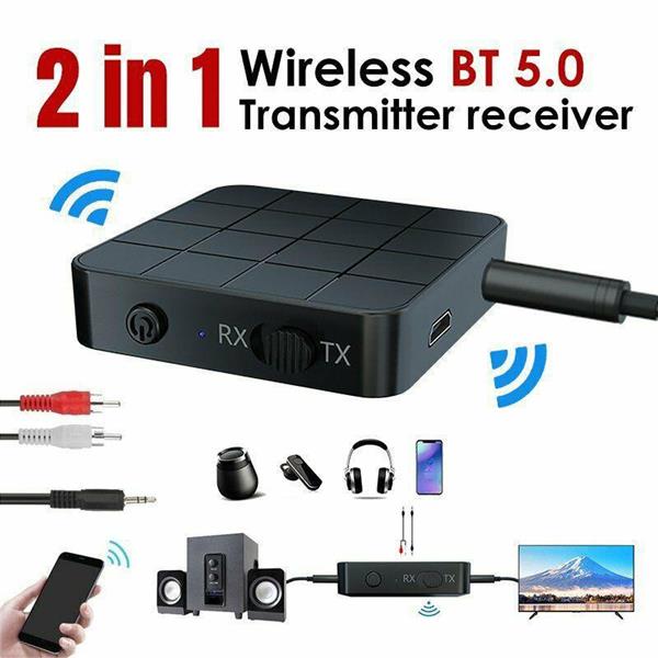 Grote foto bluetooth 5.0 transmitter ontvanger audio adapter receiver auto onderdelen autoradio