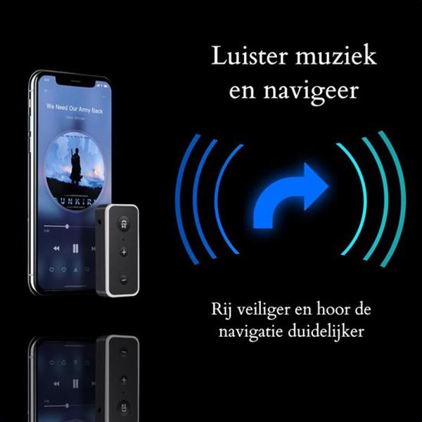 Grote foto bluetooth 5.0 receiver ontvanger audio 3.5mm aux auto muziek carkit adapter auto onderdelen autoradio