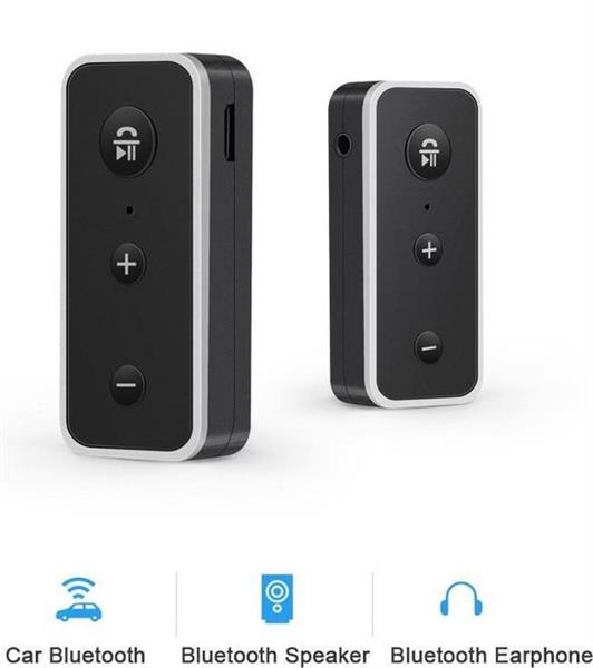 Grote foto bluetooth 5.0 receiver ontvanger audio 3.5mm aux auto muziek carkit adapter auto onderdelen autoradio