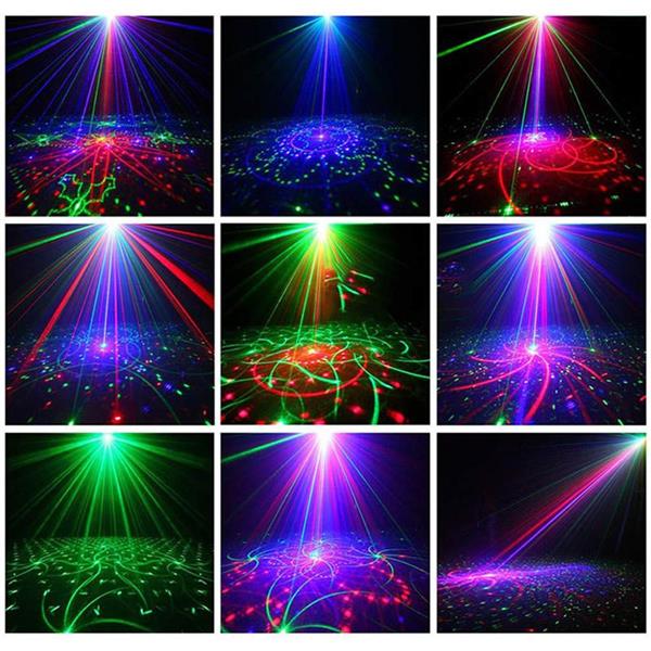 Grote foto discolamp discobal discoverlichting verlichting laser stroboscoop 60 patronen huis en inrichting overige