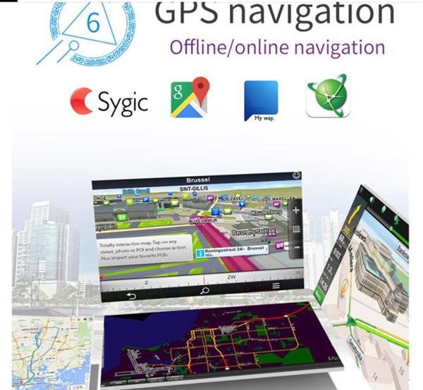 Grote foto autoradio navigatie android 11 wifi bt gps 2din 2 din ac auto onderdelen navigatie systemen en cd