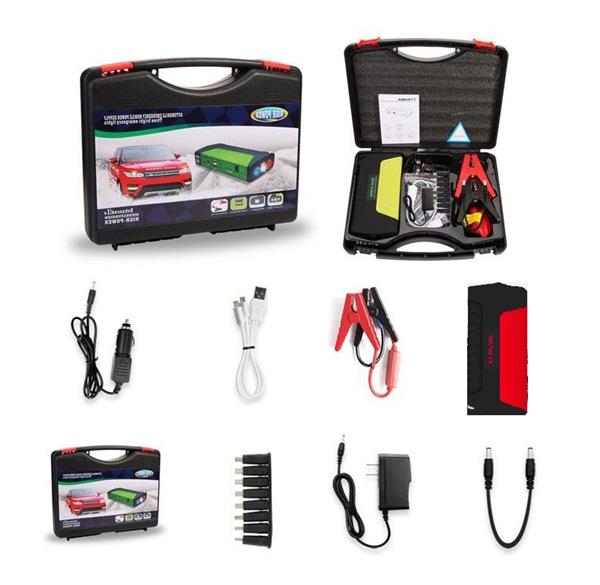 Grote foto jumpstarter acculader powerbank starthulp auto accu motor boot rood auto onderdelen overige auto onderdelen