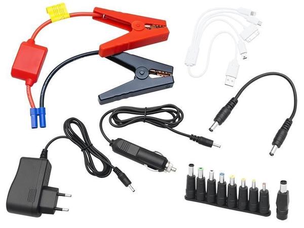 Grote foto jumpstarter acculader powerbank starthulp auto accu motor boot rood auto onderdelen overige auto onderdelen