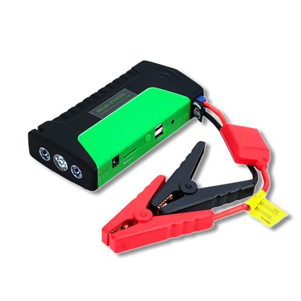 Grote foto jumpstarter acculader powerbank starthulp auto motor scooter groen auto onderdelen overige auto onderdelen