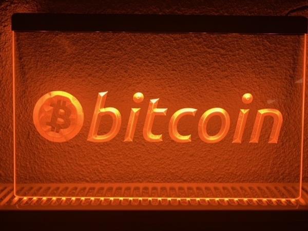 Grote foto bitcoin crypto neon bord lamp led verlichting reclame lichtbak huis en inrichting overige