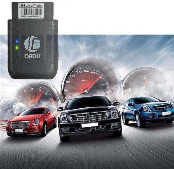 Grote foto obd gps tracker sms volgsysteem auto vrachtwagen obd2 zwart auto onderdelen overige auto onderdelen