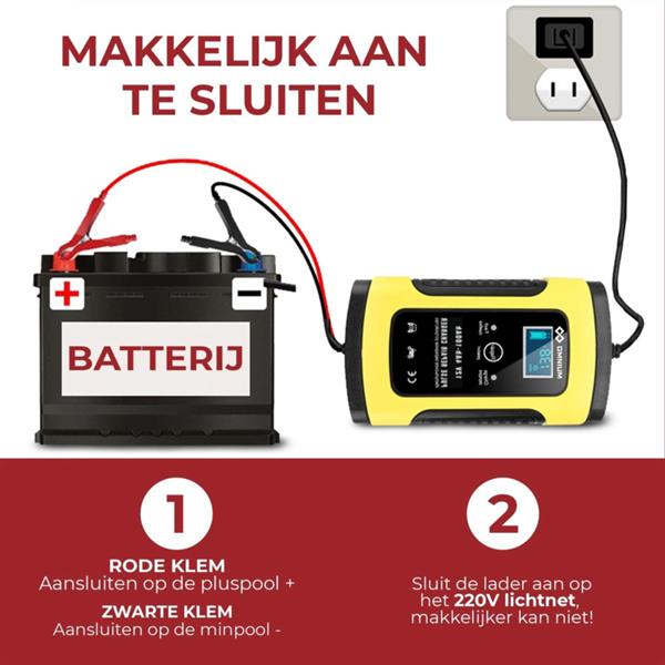 Grote foto accu druppel lader druppellader auto acculader 12v lcd display groen auto onderdelen accessoire delen