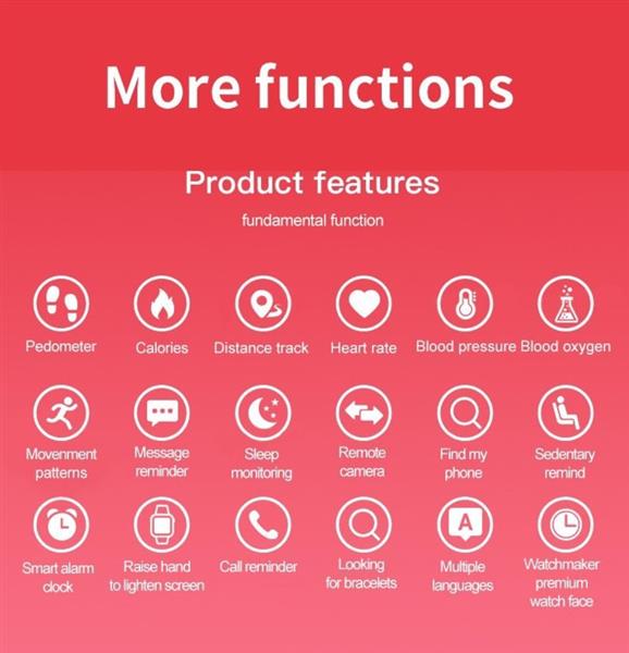Grote foto stappenteller hartslagmeter fitness tracker band mi band 6 m6 geel sport en fitness overige sport en fitness